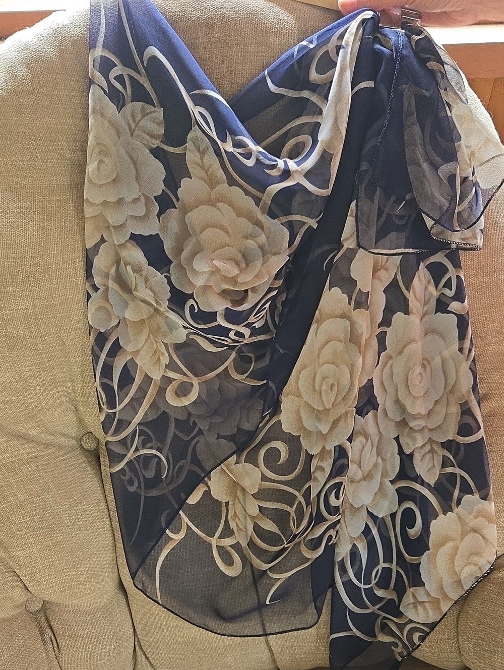 Foulard Vintage Fleuris